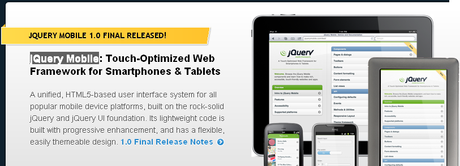 jQuery Mobile rilasciata la versione stabile 1.0