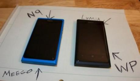 Nokia N9 vs Nokia Lumia 800 Video Comparison