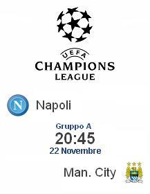 Streaming Napoli Manchester, diretta gratis live Champions League