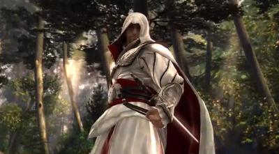 Soul Calibur 5 : Ezio Auditore vs Viola gameplay