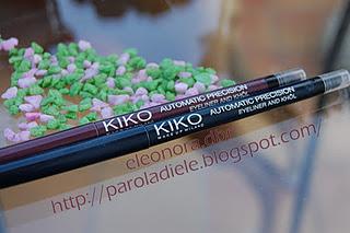 KIKO: Automatic Precision Eyeliner and Khol