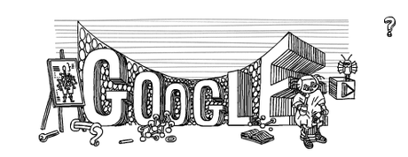 Google doodle Stanislaw Lem