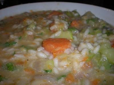 Zuppa di riso e Verdure