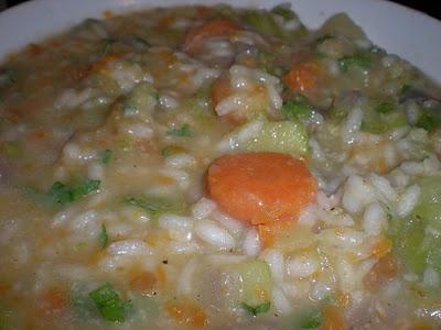 Zuppa di riso e Verdure