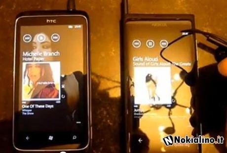 Nokia Lumia 800: Controlli multimediali gestiti dall’auricolare