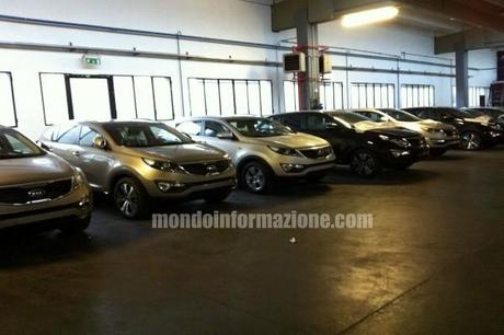 Stock Kia Sportage 600x400 Kia Sportage, Stato Consegna Novembre 2011