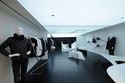 Progettazione retail: Zaha Hadid per Neil Barrett