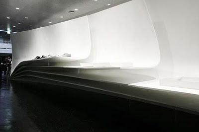 Progettazione retail: Zaha Hadid per Neil Barrett