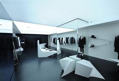 Progettazione retail: Zaha Hadid per Neil Barrett