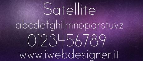 satellite-font-minimalist