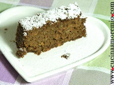 Cake carote, cacao e cocco