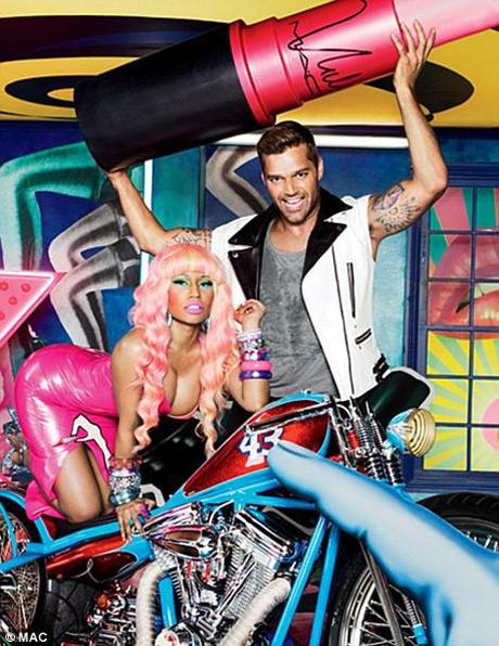 MAC Viva Glam 2012 Ad Campaign: Nicki Minaj And Ricky Martin