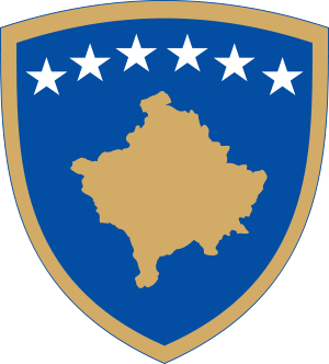 Current coat of arms of Kosovo