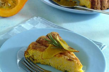 Ricetta della torta di zucca salata