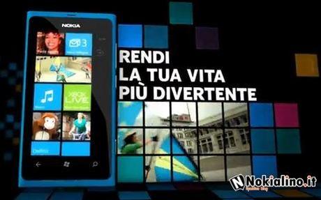 Ecco lo spot tv del Nokia Lumia 800