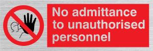 admittance prohibited symbol