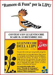 Rumore di Fusa per la Lipu: contest con le lenticchie!!