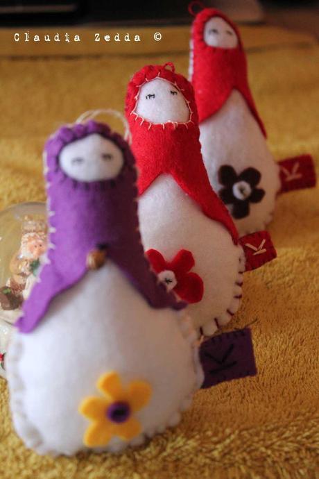 Christmas Felt: le Matrioske Christmas Felt: le Matrioske