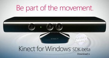 Kinect sempre più vicino a Windows