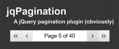 jqPagination : jQuery Pagination plugin
