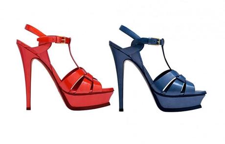 Yves Saint Laurent: scarpe p/e 2012