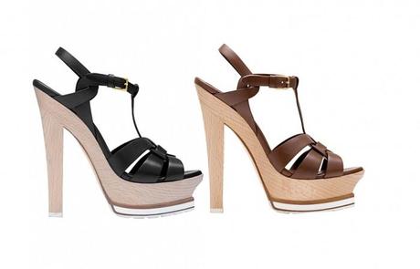 Yves Saint Laurent: scarpe p/e 2012