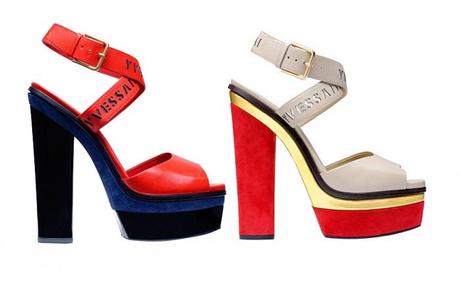 Yves Saint Laurent: scarpe p/e 2012