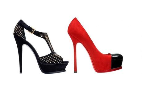 Yves Saint Laurent: scarpe p/e 2012