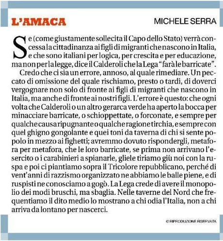 Cittadinanza ai bimbi che nascono in Italia: è un atto di civiltà!