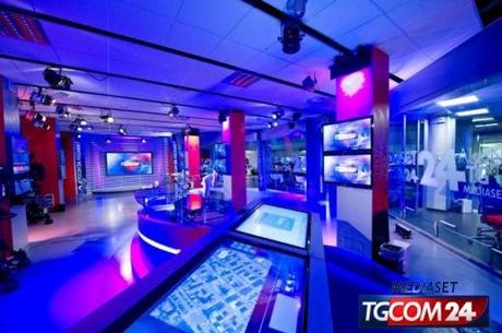 Lunedì parte TGCOM24, il canale all news di Mediaset