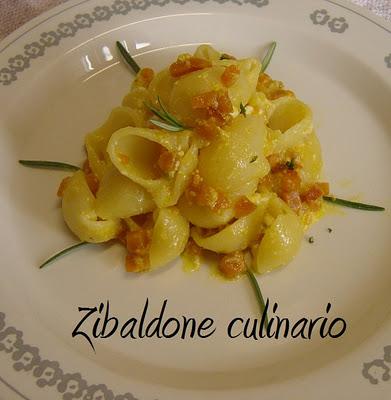 Pasta zucca, ricotta e rosmarino