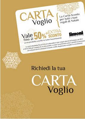 Carta Voglio: la nuova promozione Limoni Profumerie che ti fa risparmiare il 50% sui tuoi regali di Natale!