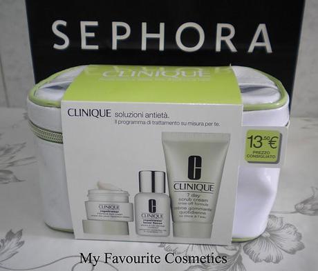 Haul da Sephora, Estee Luder Double Wear Light e Clinique kit soluzioni antietà...