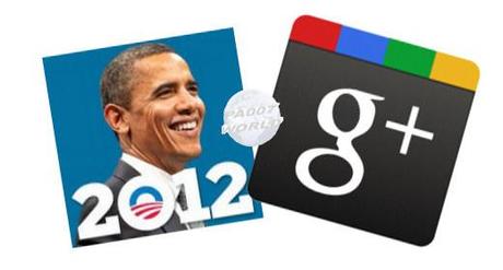 Pagine Google+ aperta da Barack Obama