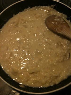 Risotto con toma piemontese e pere