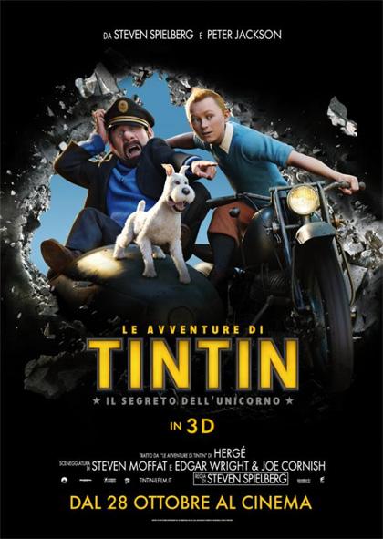 Le Avventure di Tintin-Il Segreto Dell’Unicorno. Il Film