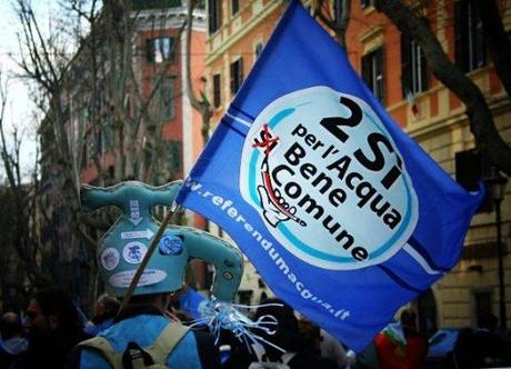 Manifestazione per l'acqua pubblica il 26 marzo a Roma