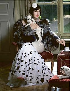 Monica Bellucci in Dolce & Gabbana per Tatler Russia