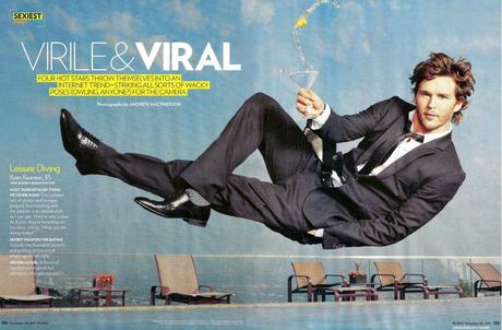 Ryan Kwanten su People e Vanity Fair Italia