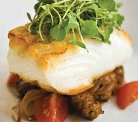 Cartoccio di branzino fritto