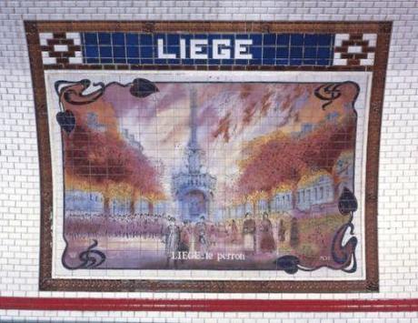 Le ceramiche della stazione Liège