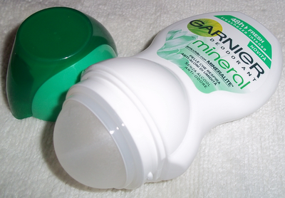 Garnier Mineral roll-on: sensitive, invisible e fresh