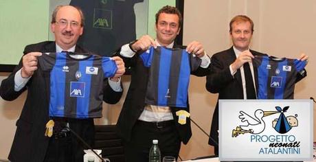 Calcio, Atalanta: dopo un anno distribuite 12mila magliettine per i neonati e baby tifosi della Dea