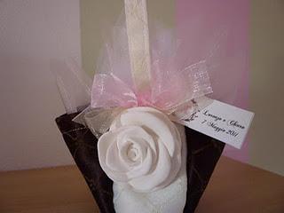 Matrimonio rosa e marrone