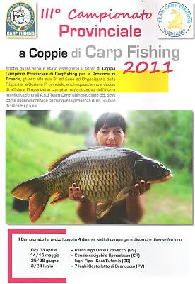 CAMPIONATO PROVINCIALE DI CARPFISHING 2011Il Team Carpfis...