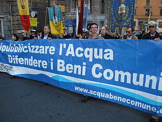 26-11-2011 Roma - Acqua bene comune - galleria di immagin