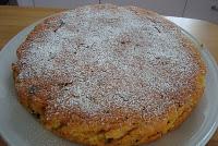 TORTA DI ALBUMI CAROTE E MANDORLE