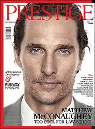 Matthew McConaughey in Dolce & Gabbana su Prestige Magazine