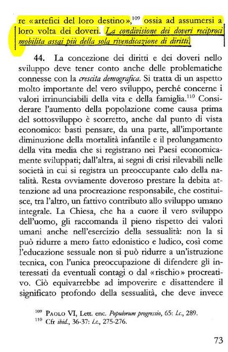 SS Benedictus XVI Caritas in Veritate  2009 IT  p 073 Crisi epocale, crisi economica: Maledizione o Benedizione?