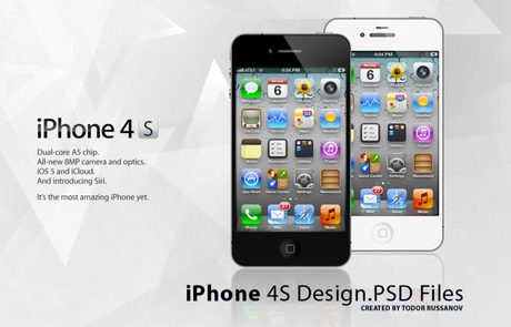 iPhone 4S PSD 